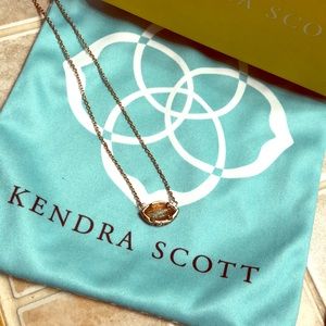 Kendra Scott Rose Gold Necklace